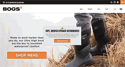 Desktop Screenshot of bogsfootwear.co.nz
